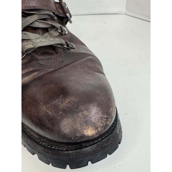 Berluti Brunico Leather Boots Mens 11 1/2 Vintage Boots Show Wear and Patina main image 4